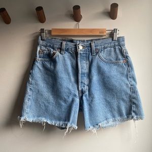 Vintage Cutoff Denim Levi’s w/ Button Fly